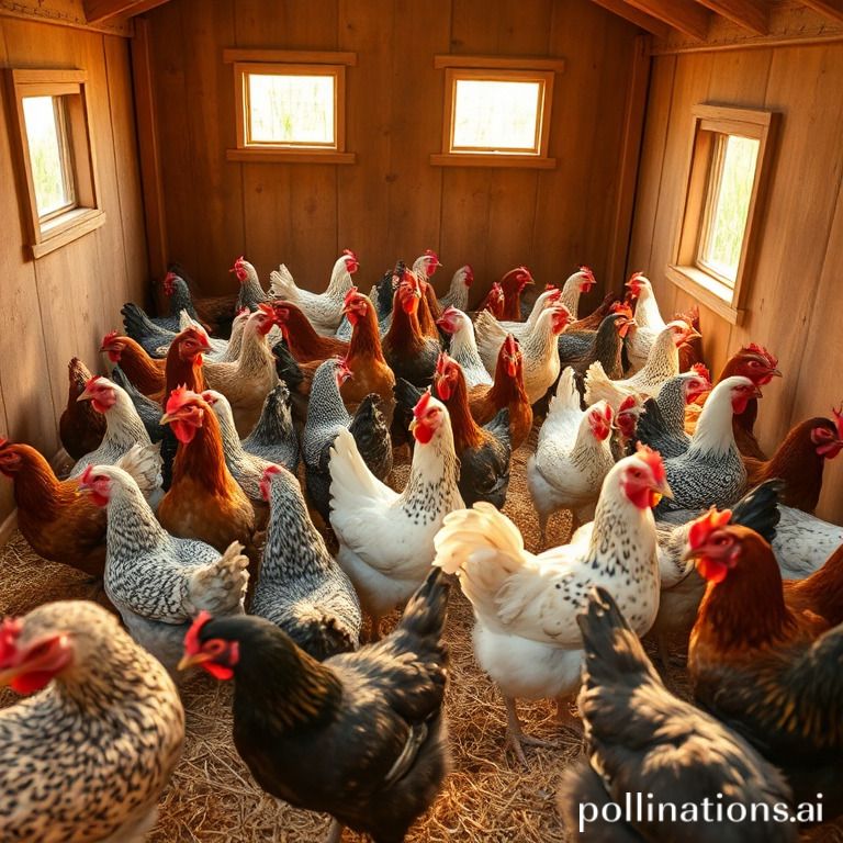 how many chickens can fit in a 4x8 coop